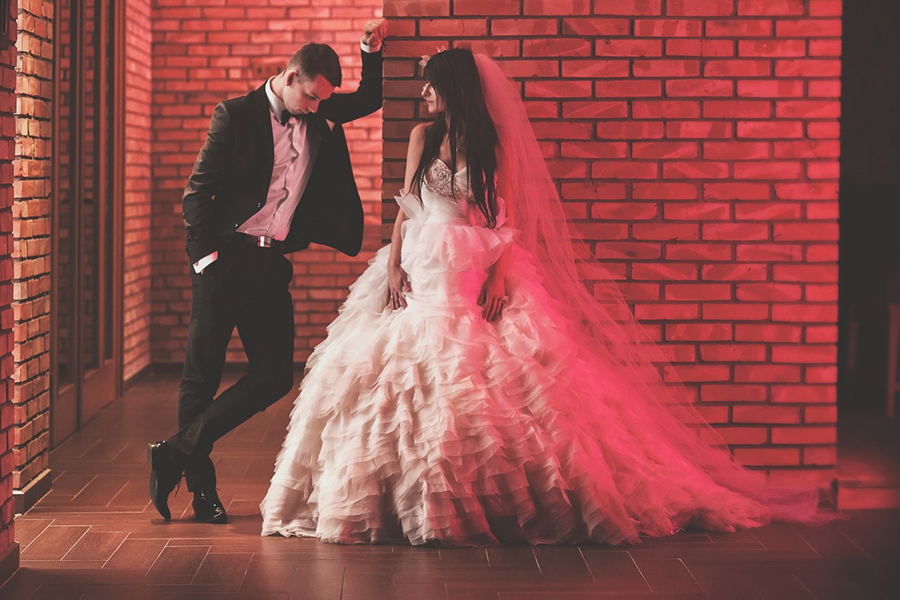sesja ślubna w pomieszczeniach