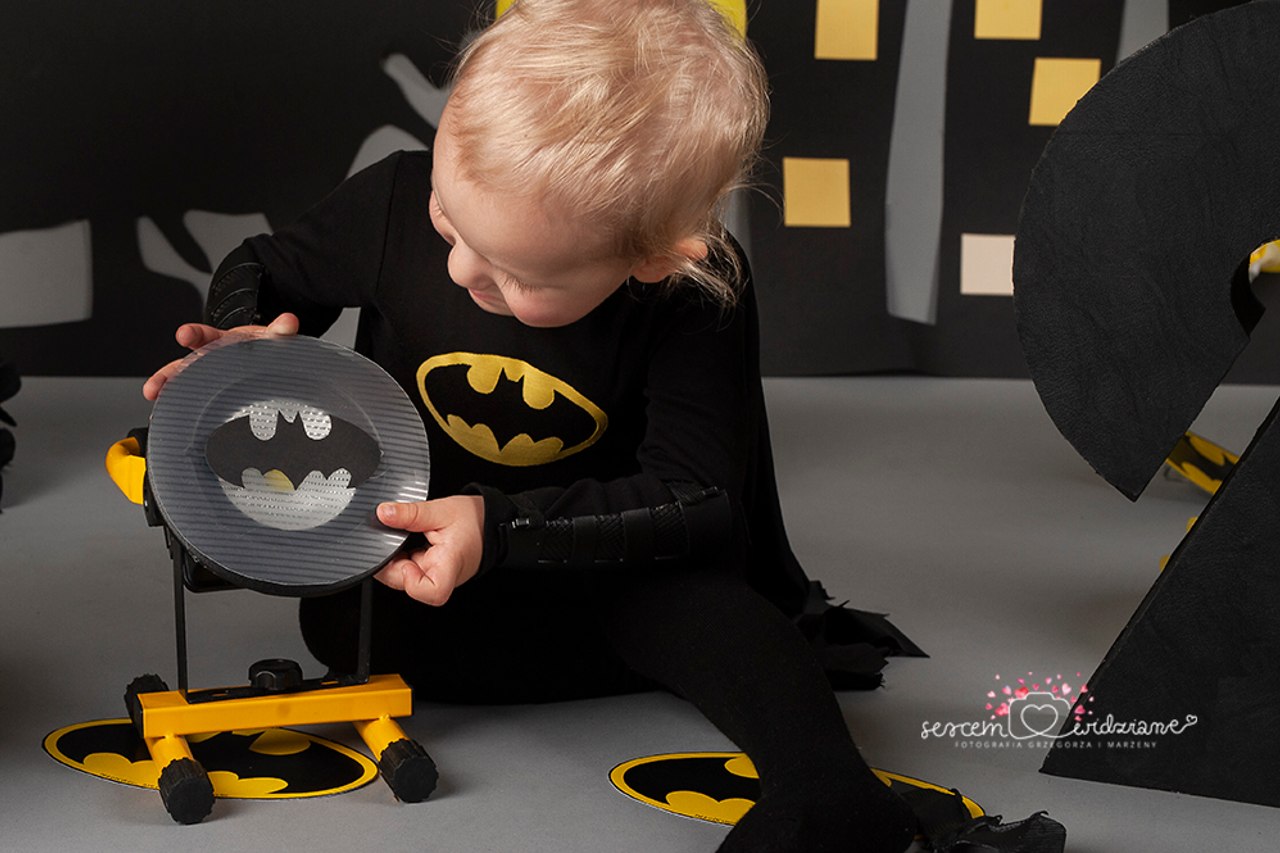 batman na sesji zdjęciowej