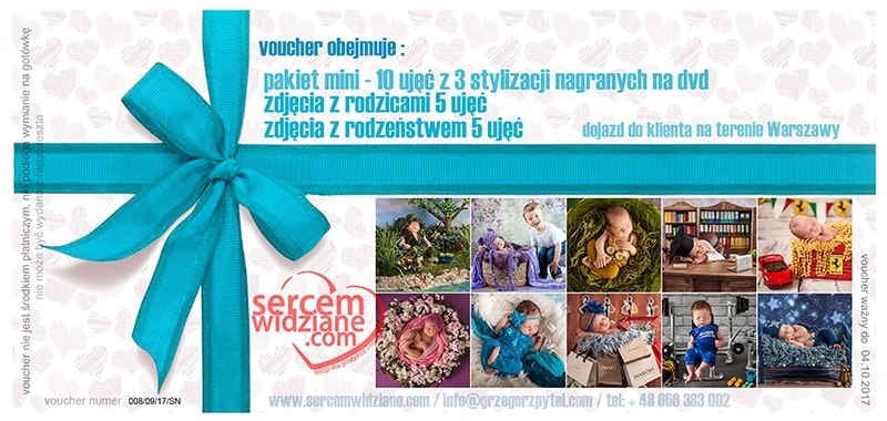 sesja noworodkowa Voucher