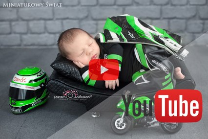 filmik backstage z sesji noworodkowej