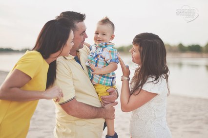 sesja chrzest, plener Chrzciny