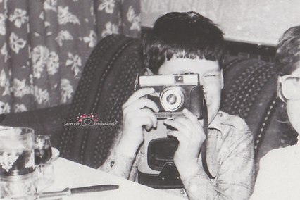 młody fotograf Grzegorz :) SercemWidziane