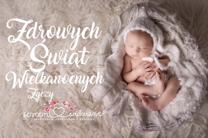 Noworodek wielkanocny zajączek