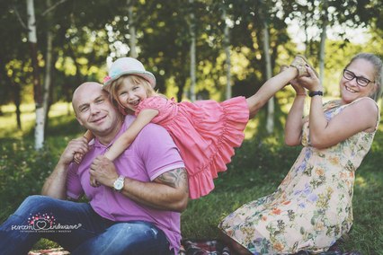 sesja rodzinna w plenerze