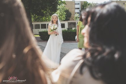 fotografia z ślubu kościelnego