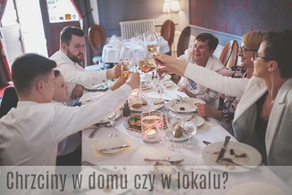 uroczystość chrzcin w restauracji
