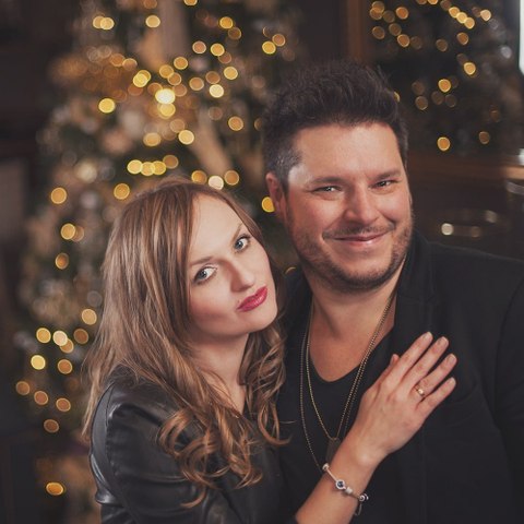 fotograf rodzinny na sesji świątecznej