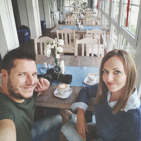 plener ślubny w restauracji nad zegrzem