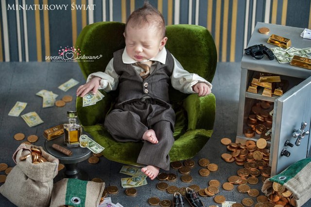 pomysł dla milionera na sesję dla dziecka
