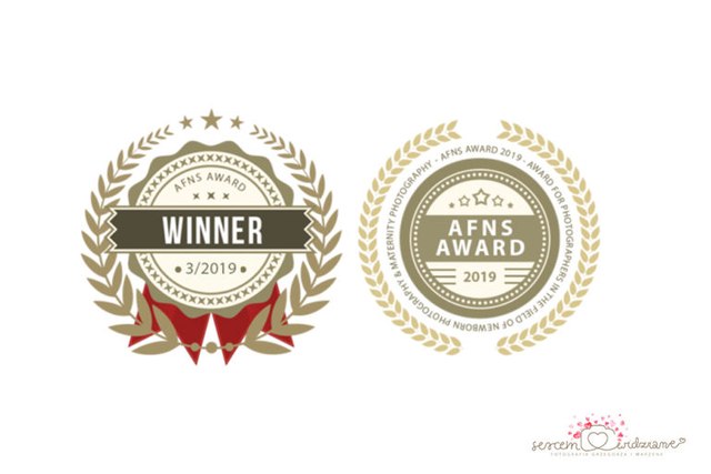 nagroda dla fotografa noworodkowego od AFNS