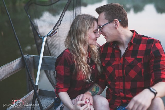 sesja narzeczeńska zakochanych