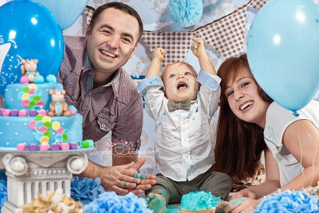 prezent od rodziców na roczek sesja zdjęciowa