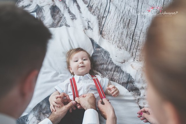 chrzest święty przygotowania chłopca
