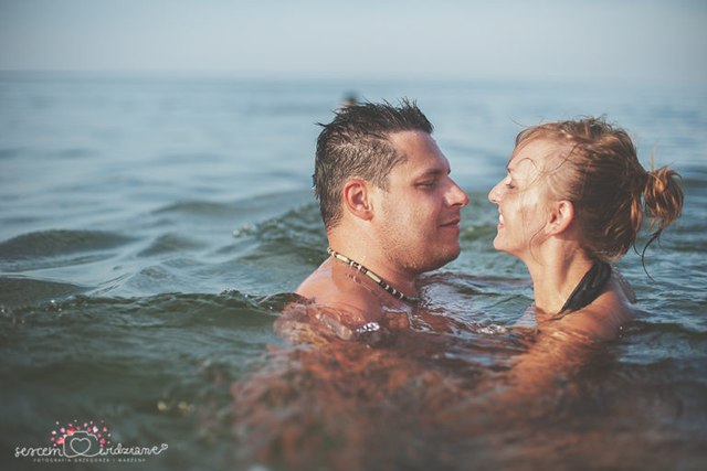 prezent walentynkowy wyjazd zakochanych nad morze