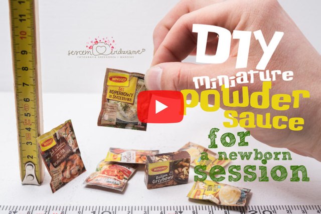 DIY miniature sauce filmik