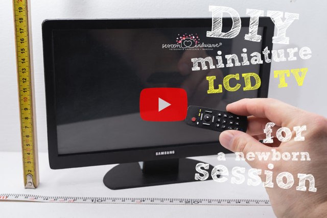 DIY miniature TV LCD