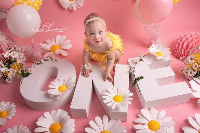 Cake Smash w Warszawie w domu